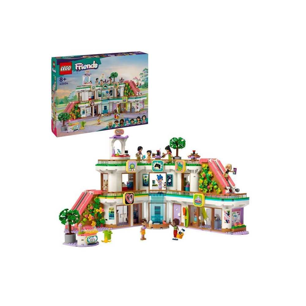 LEGO 42604 Friends Heartlake City Mall, Doll Toy for Girls and Boys, C
