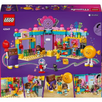LEGO Friends 42649 Heartlake Candy Shop - Girls' Candy Shop