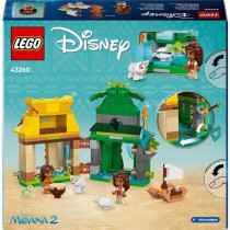 LEGO | Disney 43260 Moana's Island Mini-Doll House Building Set