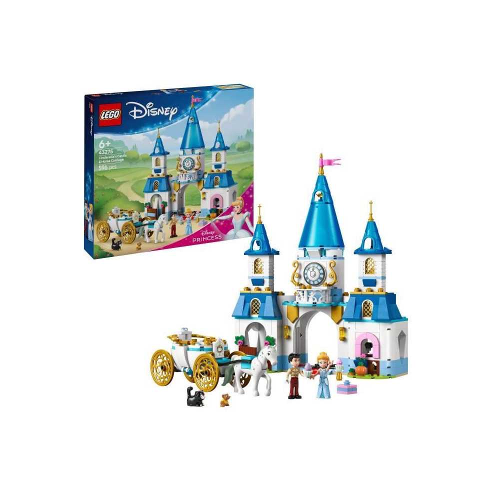 LEGO | Disney Princess 43275 Cinderella's Castle and Carriage - Role P