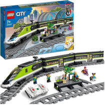 LEGO 60337 City Express Passenger Train, Remote Control Locomotive Toy