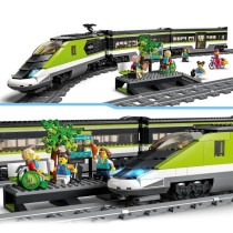 LEGO 60337 City Express Passenger Train, Remote Control Locomotive Toy