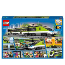 LEGO 60337 City Express Passenger Train, Remote Control Locomotive Toy