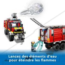 Lego City 60374 The firefighters' intervention truck, toy with modern