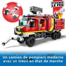Lego City 60374 The firefighters' intervention truck, toy with modern