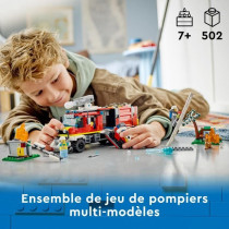 Lego City 60374 The firefighters' intervention truck, toy with modern