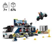 LEGO 60418 City The Mobile Forensic Science Laboratory, Quad Toy, Gift