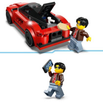 LEGO City 60448 Red Sports Car - Building Toy for Boys Aged 5