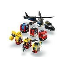 LEGO City 60462 Modular Helicopter, Fire Truck and Submarine - Toy for