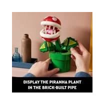 LEGO Super Mario 71426 Piranha Plant, Articulated Figure with Tube and