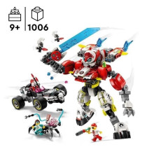 LEGO DREAMZzz 71497 Cooper's Tiger Mech & Zero's Racer - 3-in-1 Buildi