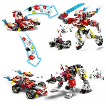 LEGO DREAMZzz 71497 Cooper's Tiger Mech & Zero's Racer - 3-in-1 Buildi
