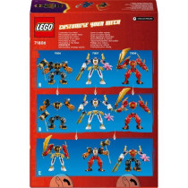 LEGO 71806 NINJAGO Cole's Elemental Robot from Earth, Toy with 2 Chara