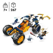 LEGO NINJAGO 71811 Arin's Ninja Off-Road Buggy, Set with Dragon and 4