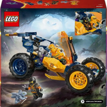 LEGO NINJAGO 71811 Arin's Ninja Off-Road Buggy, Set with Dragon and 4