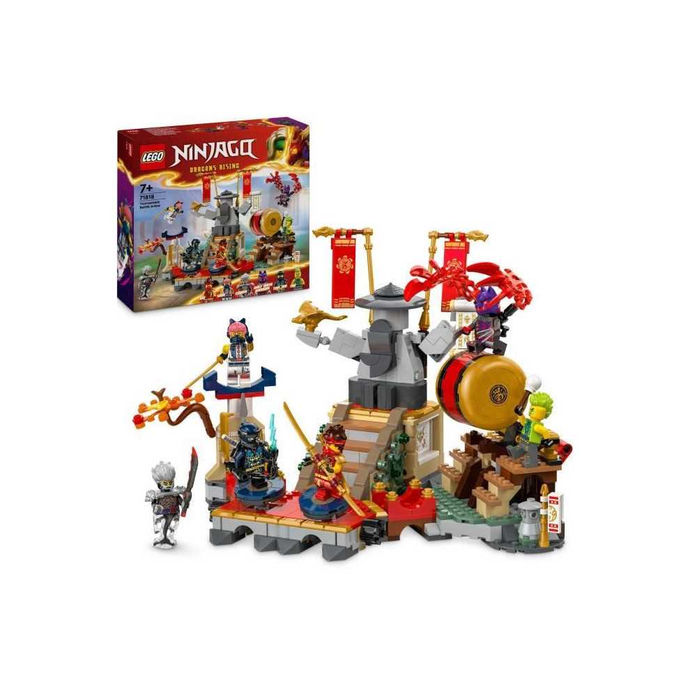 LEGO NINJAGO 71818 L'arene de combat du tournoi - Jouet d'action ninja
