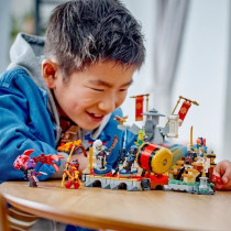 LEGO NINJAGO 71818 L'arene de combat du tournoi - Jouet d'action ninja