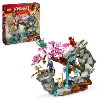 LEGO NINJAGO 71819 Dragon Rock Shrine, Ninja Toy, 6 Minifigures