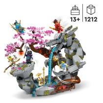 LEGO NINJAGO 71819 Dragon Rock Shrine, Ninja Toy, 6 Minifigures