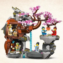 LEGO NINJAGO 71819 Dragon Rock Shrine, Ninja Toy, 6 Minifigures