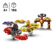 LEGO NINJAGO 71826 Spinjitzu Dragon Battle Pack - Building Toy for Age