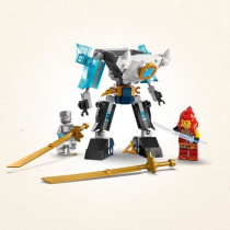 LEGO NINJAGO 71827 La super armure robot de Zane - Jeu de rôle Ninja