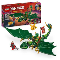 LEGO NINJAGO 71829 Lloyd's Forest Green Dragon - Building Game for Age