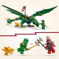 LEGO NINJAGO 71829 Lloyd's Forest Green Dragon - Building Game for Age