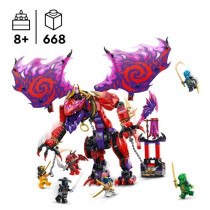 LEGO NINJAGO 71832 Croc-de-tonnerre : le dragon du chaos - Jeu de cons