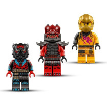 LEGO NINJAGO 71833 Ras and Arin's Super Storm Fighter - Building Game