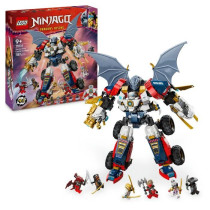 LEGO NINJAGO 71834 Zane's Ultra Combo Mech - 4-in-1 Building Toy for A