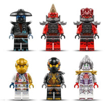 LEGO NINJAGO 71834 Zane's Ultra Combo Mech - 4-in-1 Building Toy for A