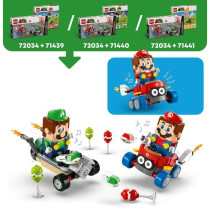 LEGO Super Mario 72034 Mario Kart – Baby Mario vs. Baby Luigi – Ni