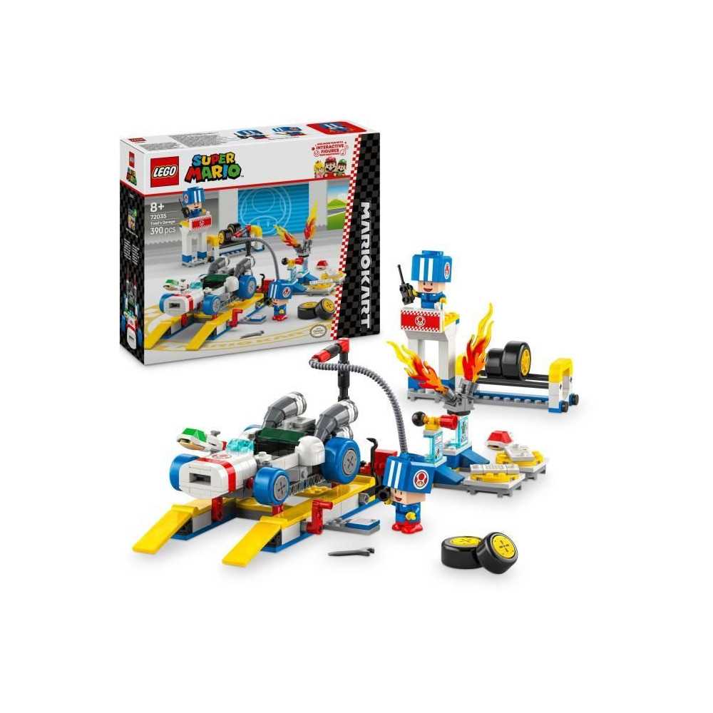 LEGO Super Mario 72035 Mario Kart – Toad's Garage – Customizable N