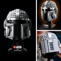 LEGO 75328 Star Wars The Mandalorian Helmet Collectible Model Kit to B