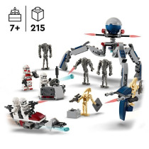 LEGO 75372 Star Wars Clone Troopers and Battle Droids Battle Pack, Toy
