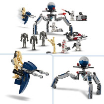 LEGO 75372 Star Wars Clone Troopers and Battle Droids Battle Pack, Toy