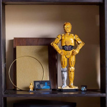 LEGO Star Wars 75398 C-3PO - Droid Figure to Build - Model for Adults