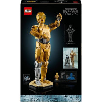 LEGO Star Wars 75398 C-3PO - Droid Figure to Build - Model for Adults