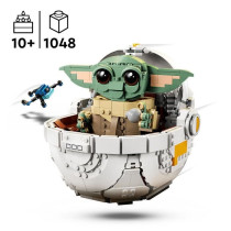 LEGO Star Wars: The Mandalorian 75403 Grogu and his pram - Constructio