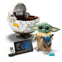 LEGO Star Wars: The Mandalorian 75403 Grogu and his pram - Constructio