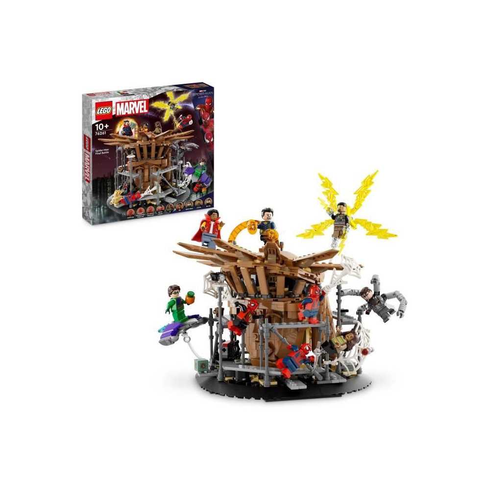 LEGO Marvel 76261 Spider-Man's Last Stand: No Way Home, Toy with 3 Pet
