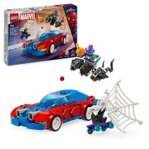 LEGO 76279 Marvel Spider-Man Vs. Venomized Green Goblin Race Car, Toy