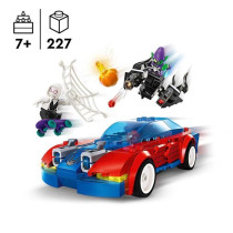 LEGO 76279 Marvel Spider-Man Vs. Venomized Green Goblin Race Car, Toy
