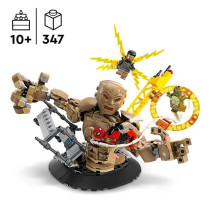 LEGO 76280 Marvel Spider-Man vs. Sandman: The Final Battle, Toy with S