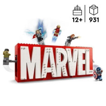 LEGO Marvel 76313 MARVEL Super Heroes Logo - Avengers Building Set for