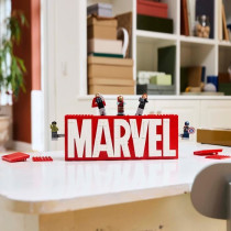 LEGO Marvel 76313 MARVEL Super Heroes Logo - Avengers Building Set for