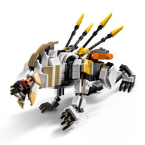 LEGO Horizon Adventures 77037 Aloy et Varl contre Testudien et Dents d