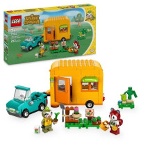 LEGO Animal Crossing 77054 Racine's Caravan and Gardening Stand - Car