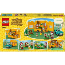LEGO Animal Crossing 77054 Racine's Caravan and Gardening Stand - Car